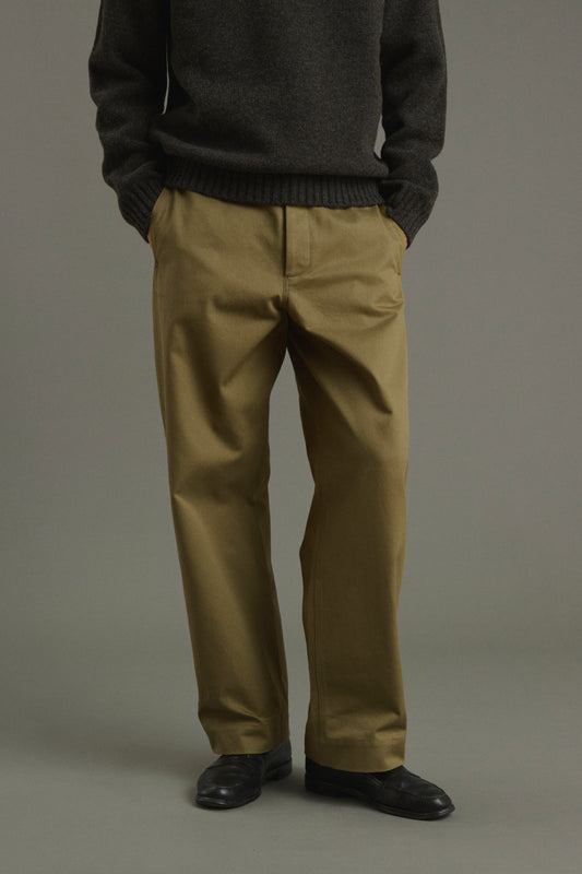 Pantalon Chet - Beige - Coton - Homme