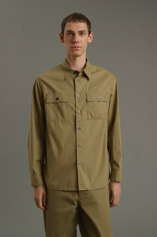 Isaac shirt - Beige - Cotton - Men