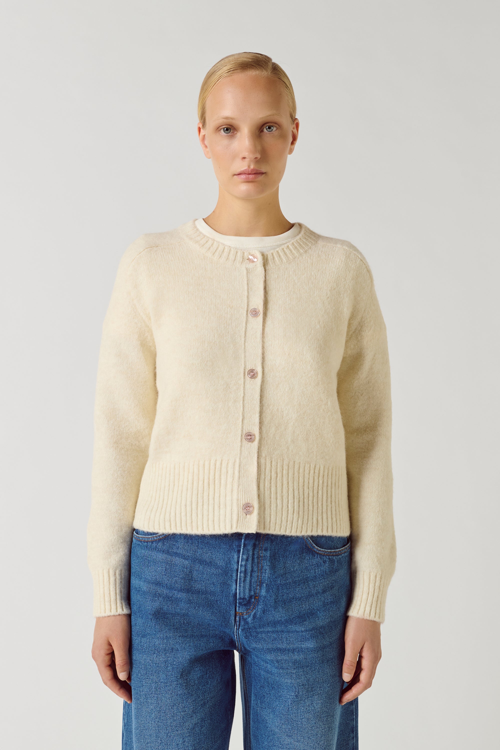 Lyne Cardigan Off-White Woman