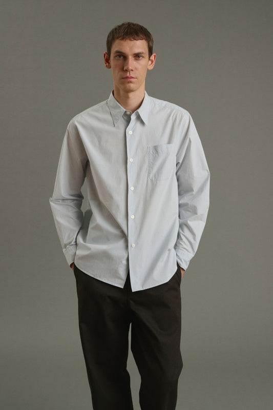 Shirt Glenn - Pale Blue - Cotton - Men