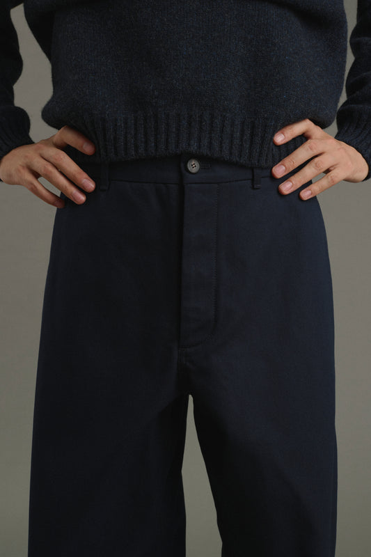 Pantalon Chet - Navy - Coton - Homme
