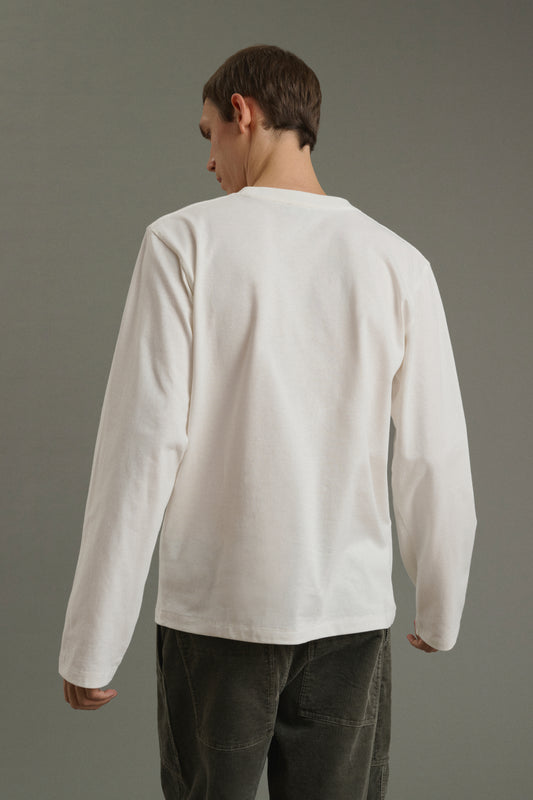 T-Shirt Thomas - Ecru - Cotton - Men