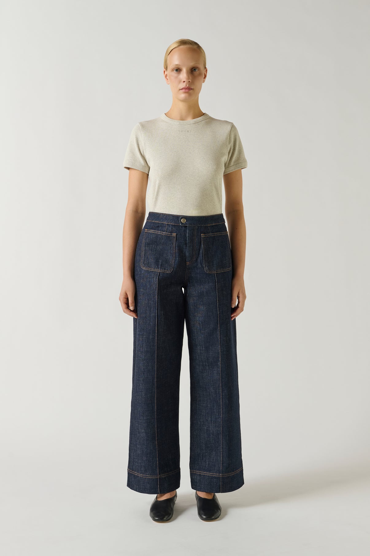 Jean Harry - Brut - Denim - Femme vue 2