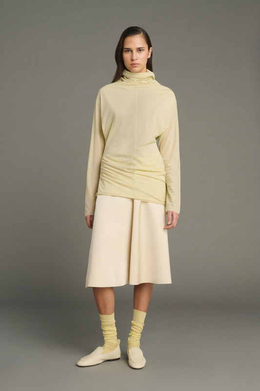 T-shirt Lisia - Pale Yellow - Cotton - Women