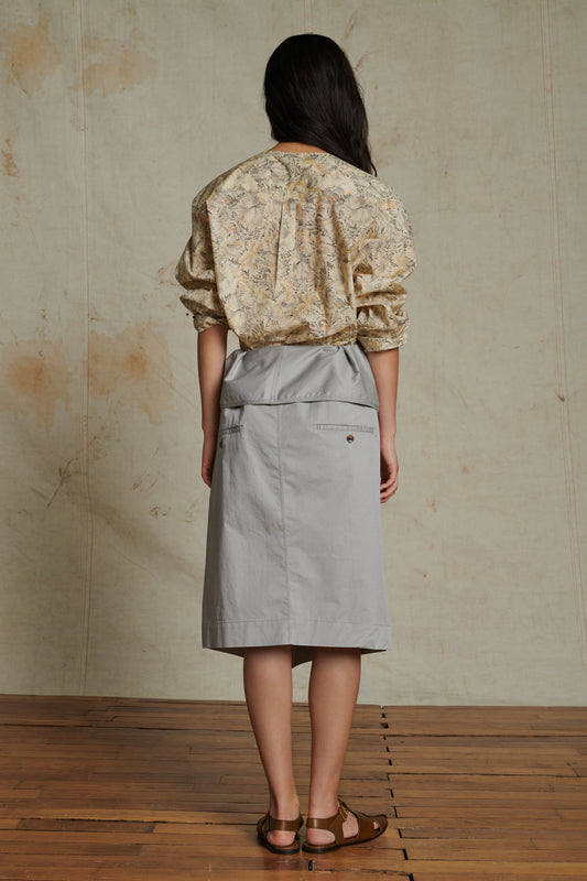 Chemise Alaska - Beige/Gris - Coton - Femme