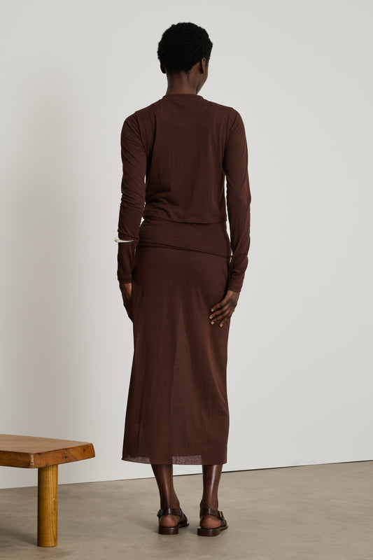 Bahia skirt - Mahogany - Women
