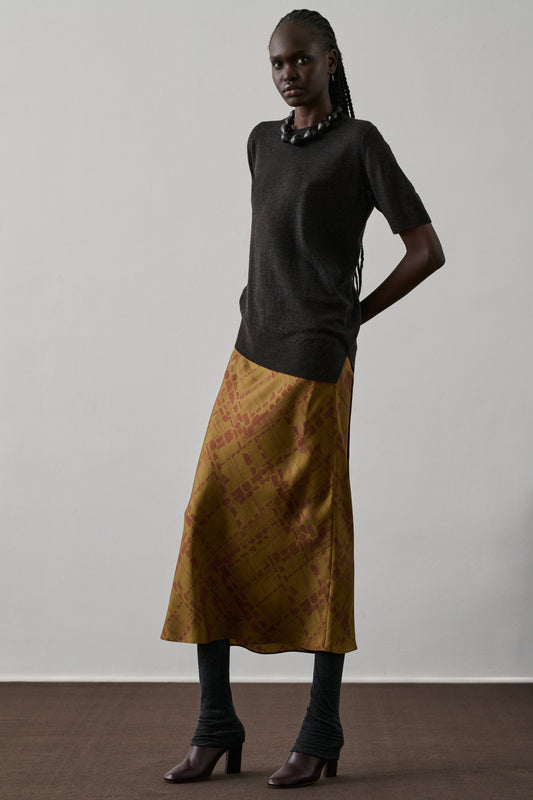 BROWN FLORIS PULLOVER