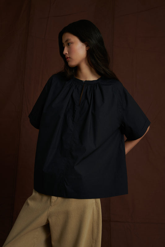 Chemise Arlette - Noir - Coton - Femme