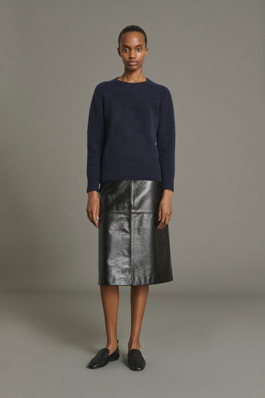 Pull Envie - Navy - Laine - Femme
