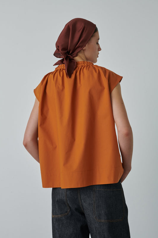 CHEMISE TANGER ORANGE