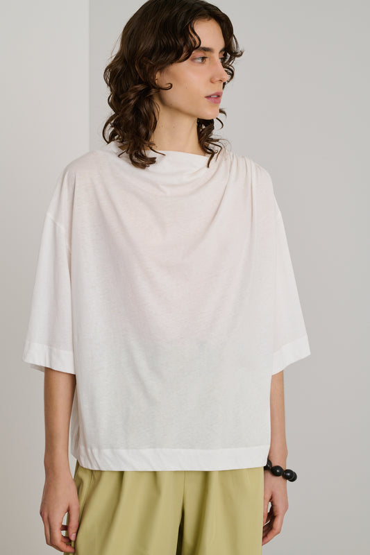 Tee-Shirt Dakota - Blanc - Coton - Femme