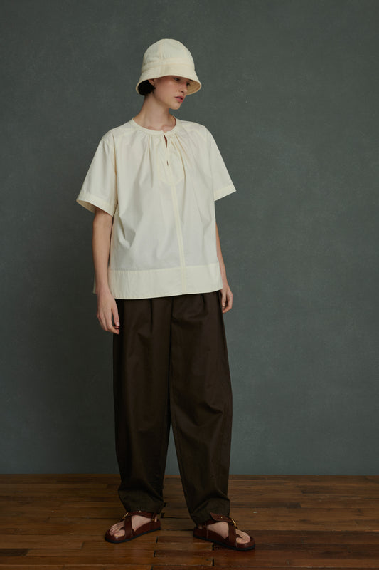 Chemise Arlette - Vanille - Coton - Femme