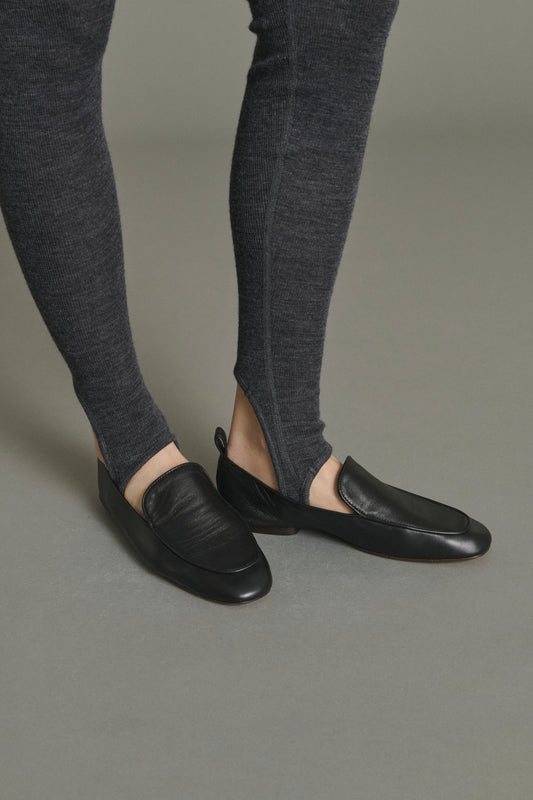 Mocassins Nine - Noir - Cuir - Femme