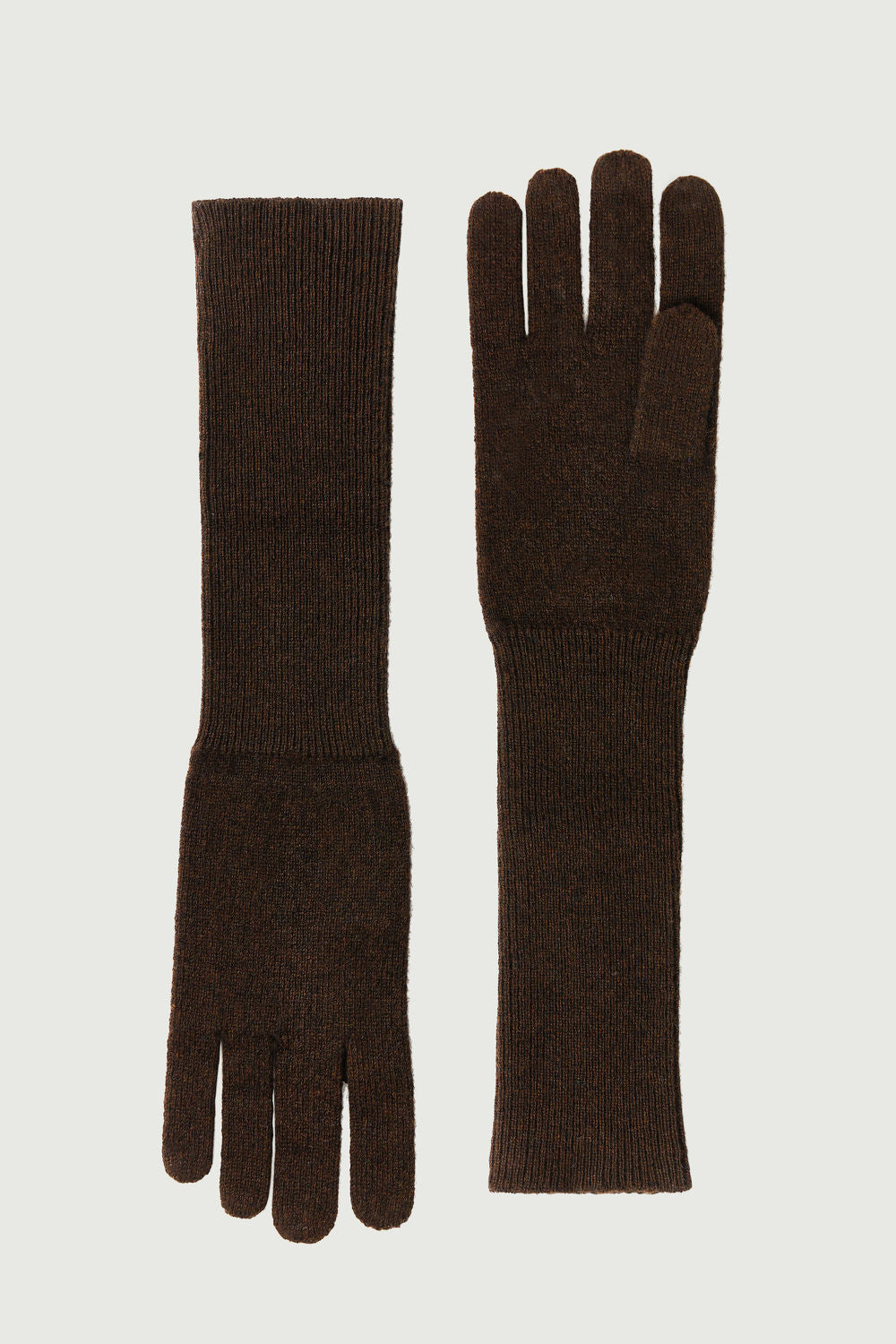Brown wool gloves discount