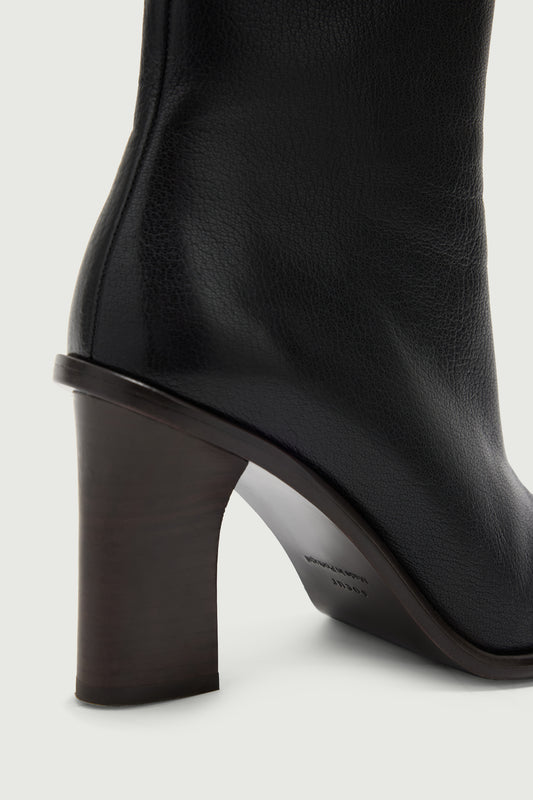 Lollie Ankle Boots - Black - Leather - Women
