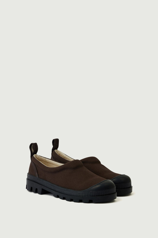 Shoes Bergen - Brown - Cotton - Women