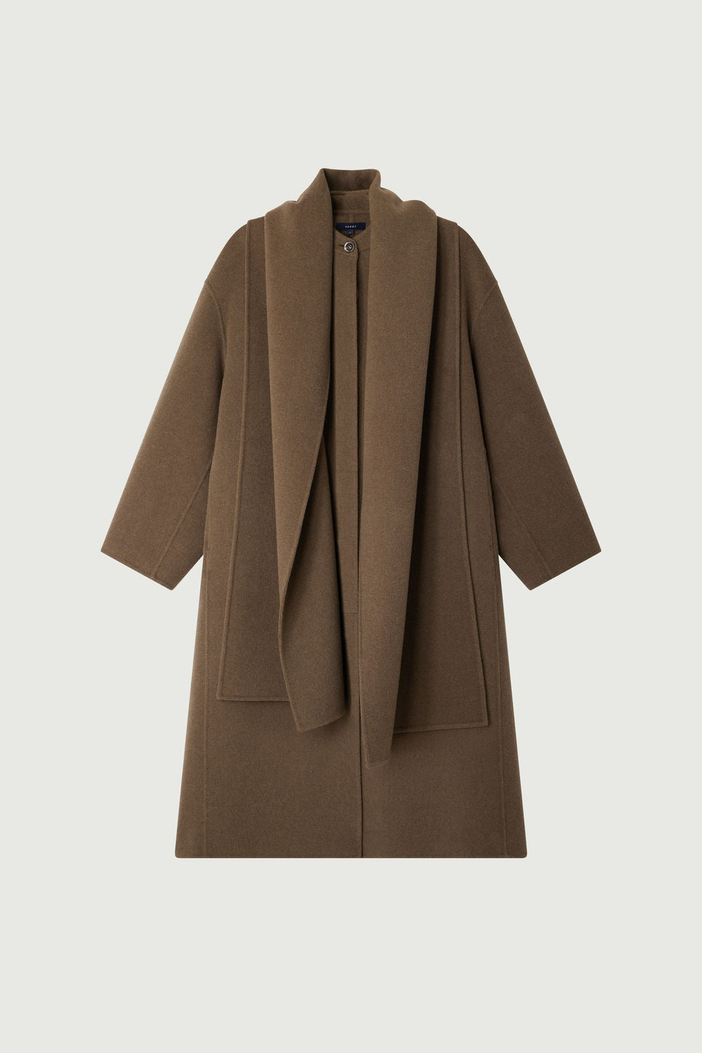 Manteau Finn - Beige/Gris - Laine - Femme