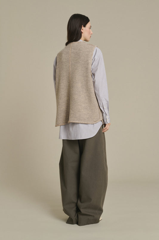 VESTE CHICAGO BEIGE/GRIS