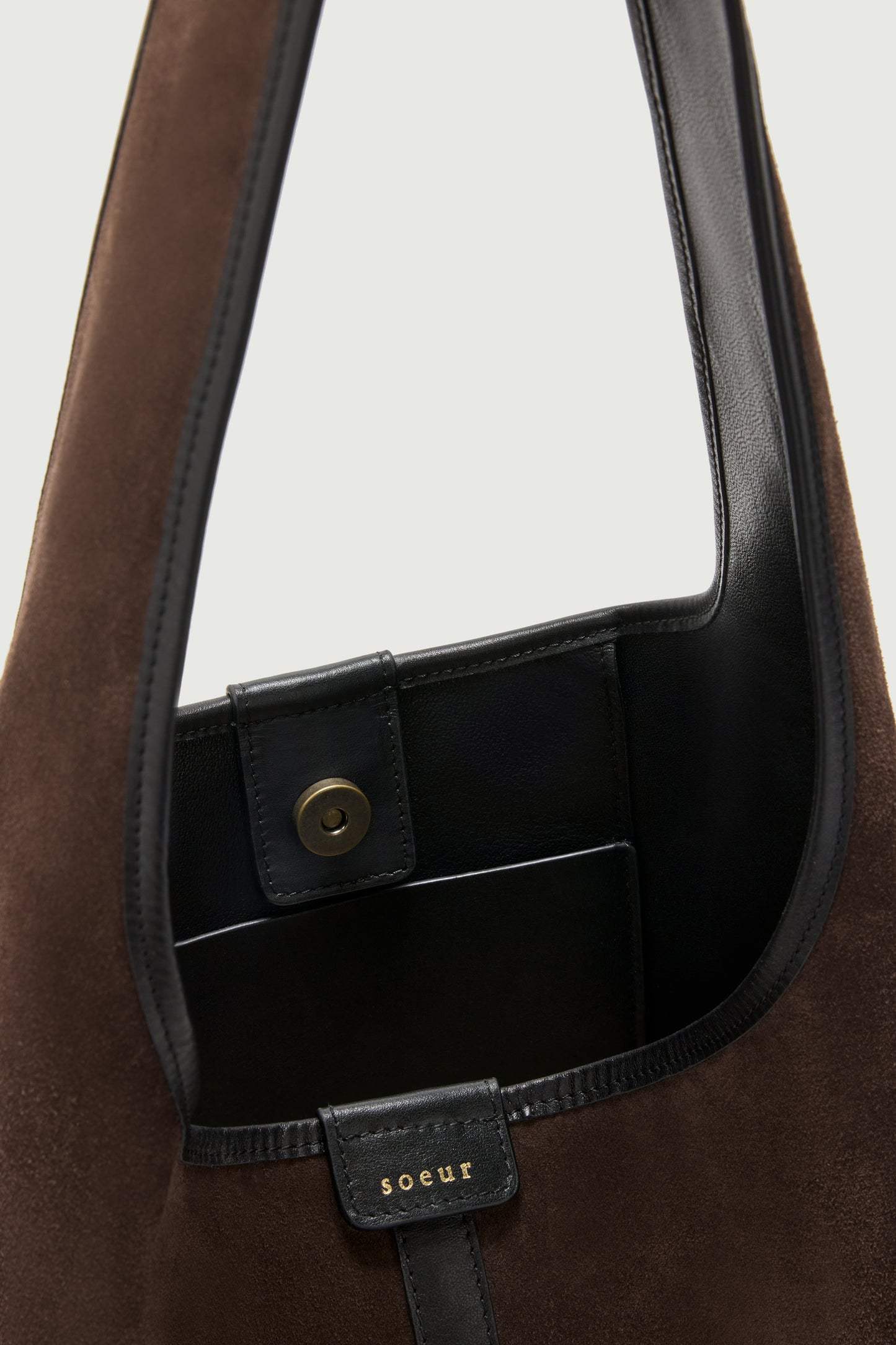 Cabas Delice - Marron Foncé - Cuir - Femme