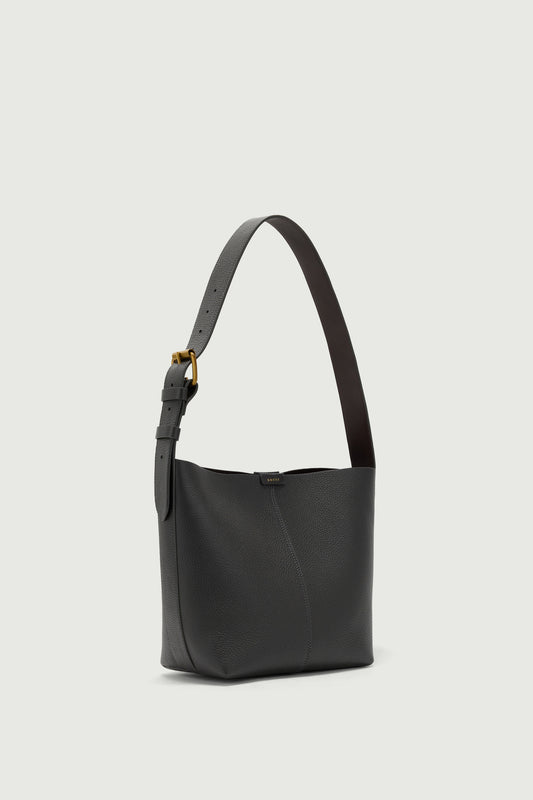 Sac Saudade Mini - Acier - Cuir - Femme