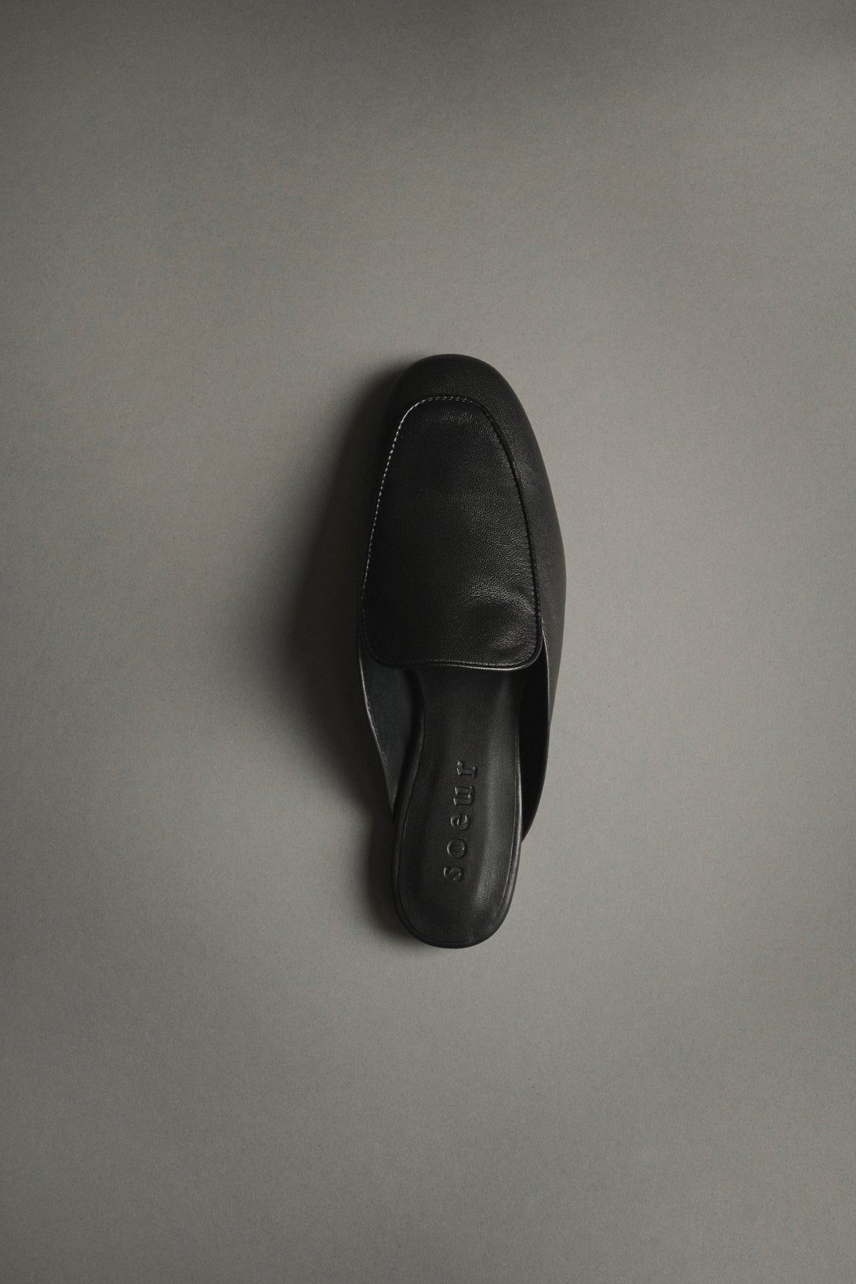 Mules Antonine - Noir - Cuir - Femme