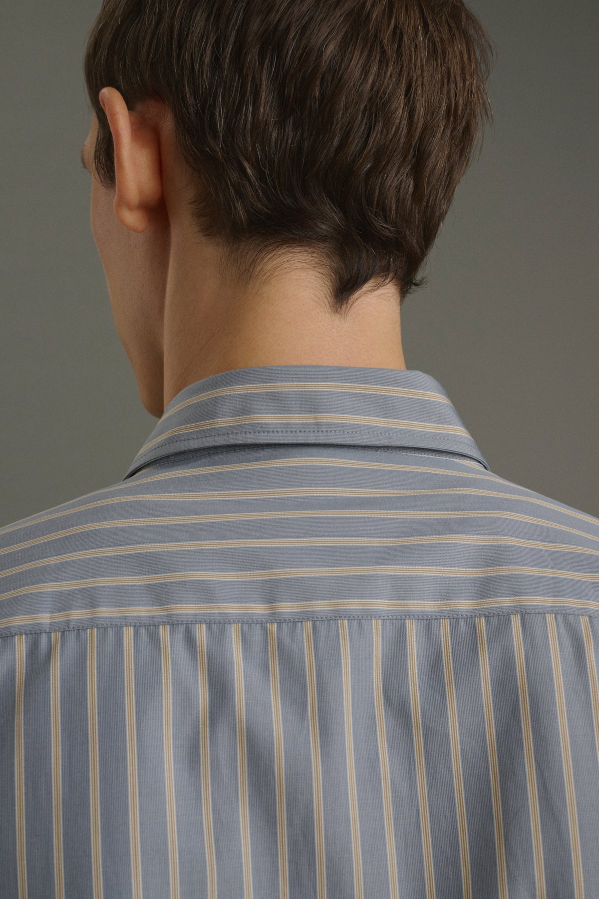 Chemise Glenn - Anthracite/Bronze - Coton - Homme