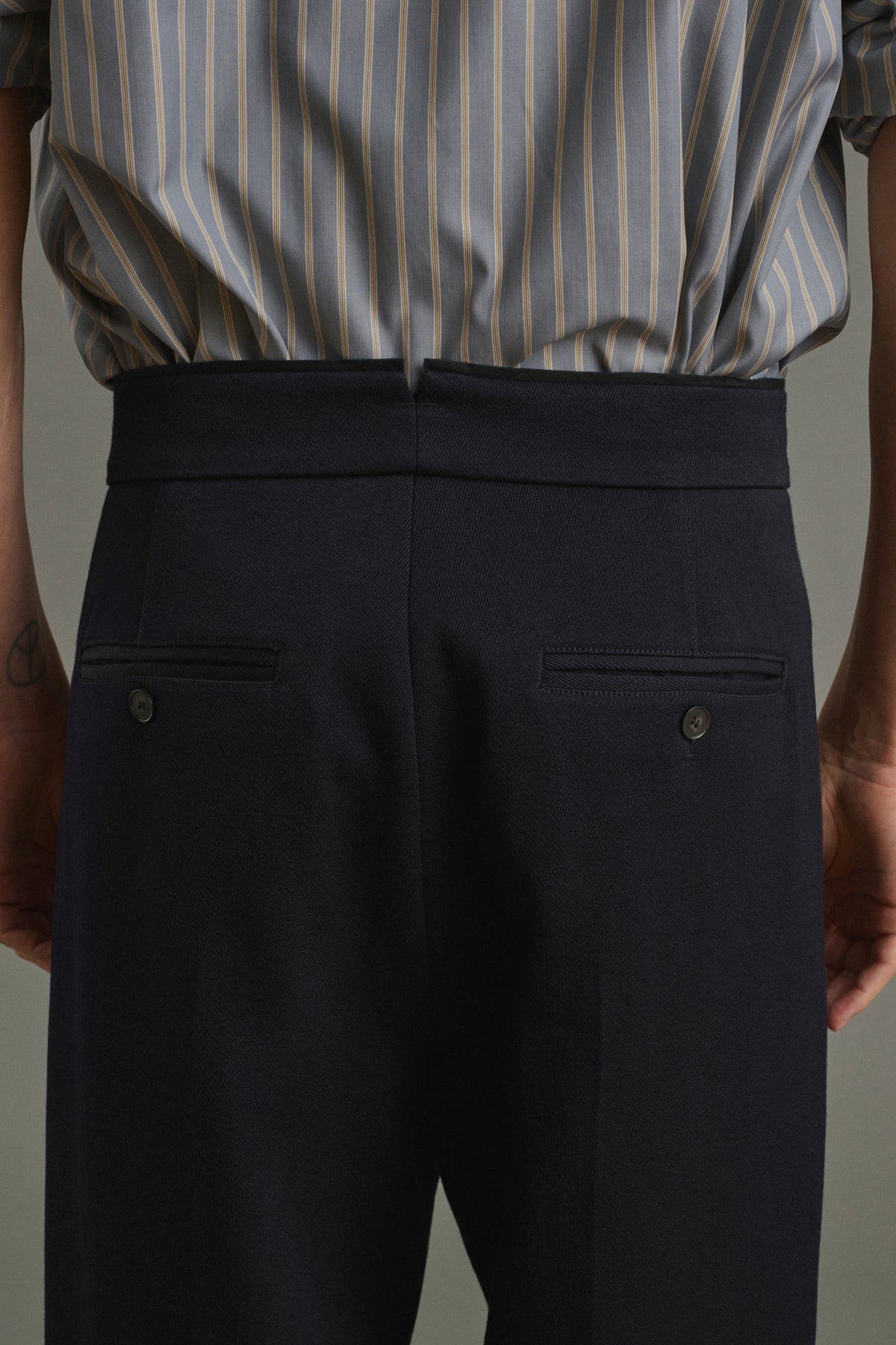 Pantalon Antonin - Dark Navy - Laine - Homme vue 6