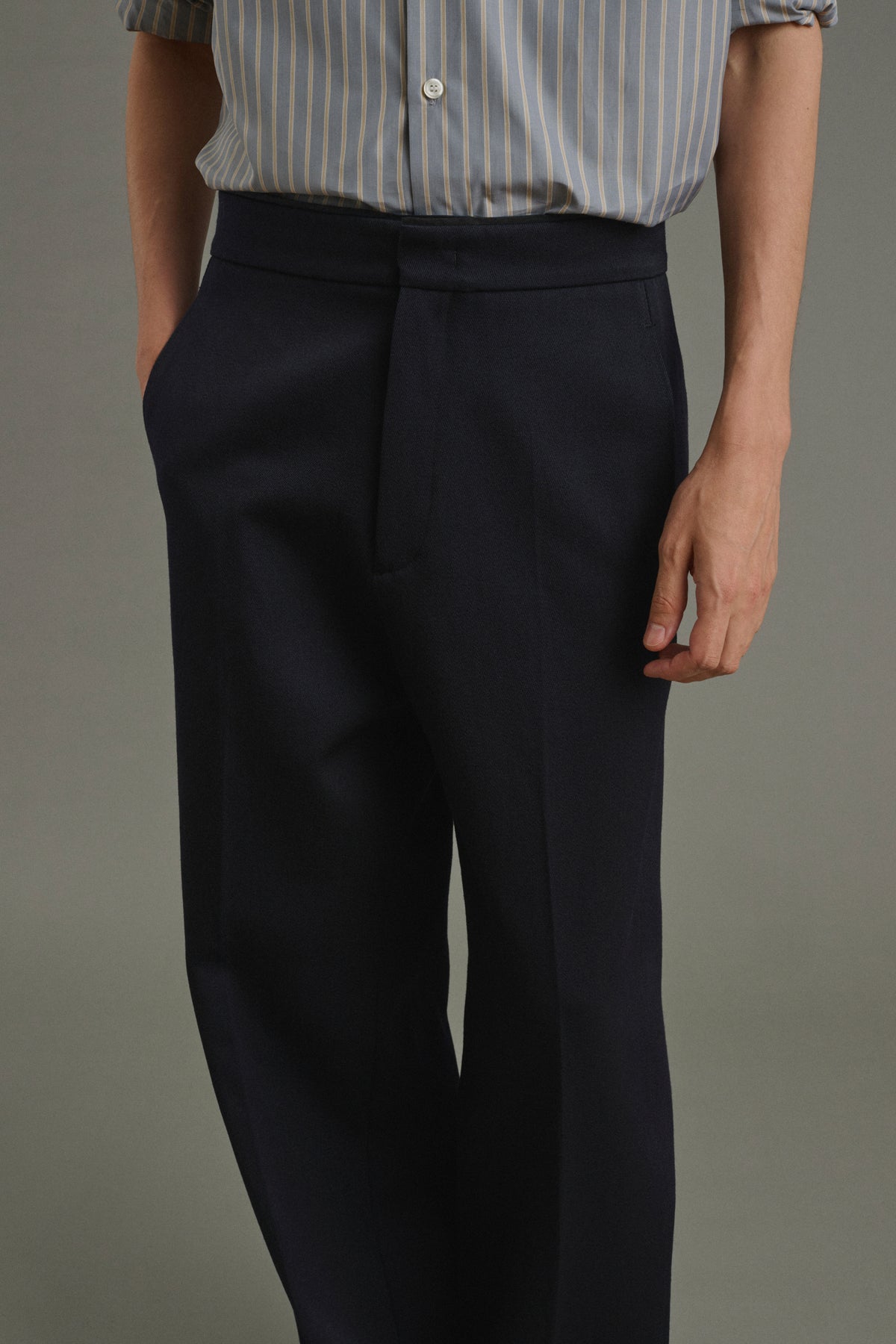 Pantalon Antonin - Dark Navy - Laine - Homme vue 5