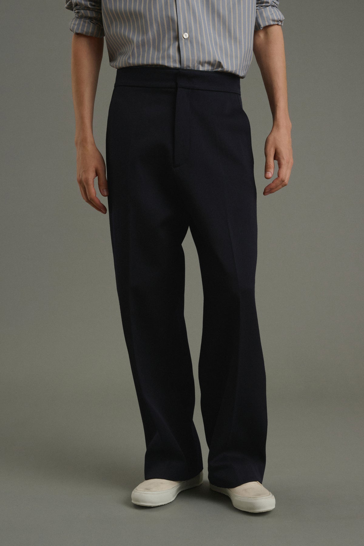 Pantalon Antonin - Dark Navy - Laine - Homme vue 3