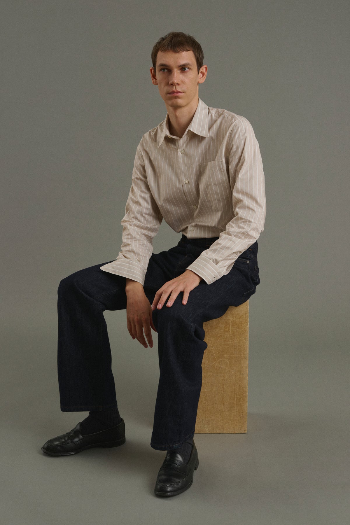 Tom jeans - Raw Blue Denim - Cotton - Men vue 5