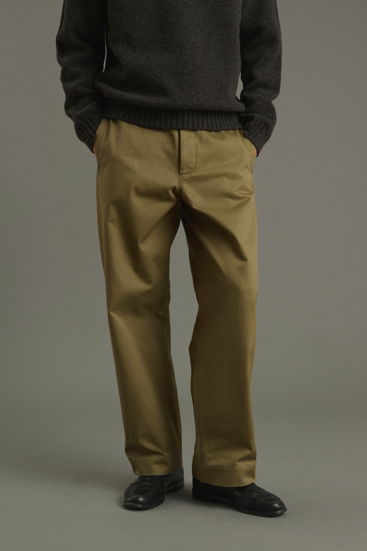 Chet trousers - Beige - Cotton - Men