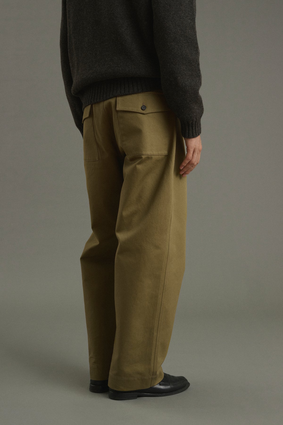 Chet trousers - Beige - Cotton - Men vue 4