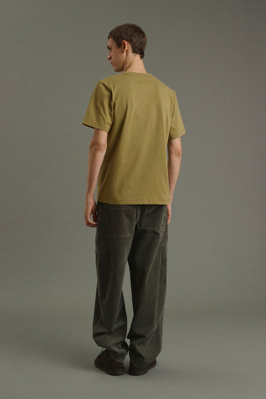 T-Shirt Owen - Light Khaki - Cotton - Men