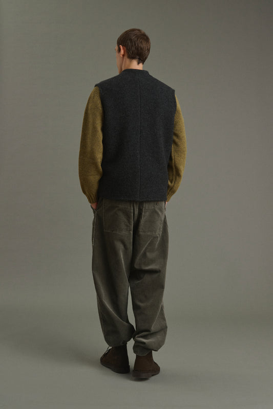 Samuel Jacket - Charcoal Grey - Wool - Men