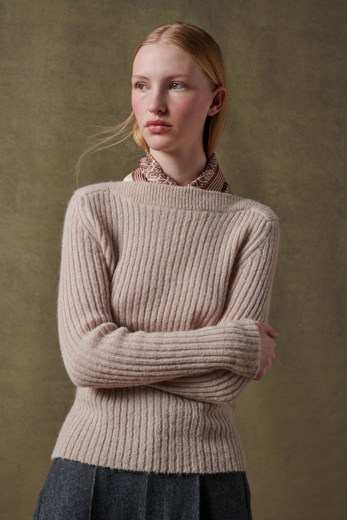 PULLOVER MALO BRICK vue 2
