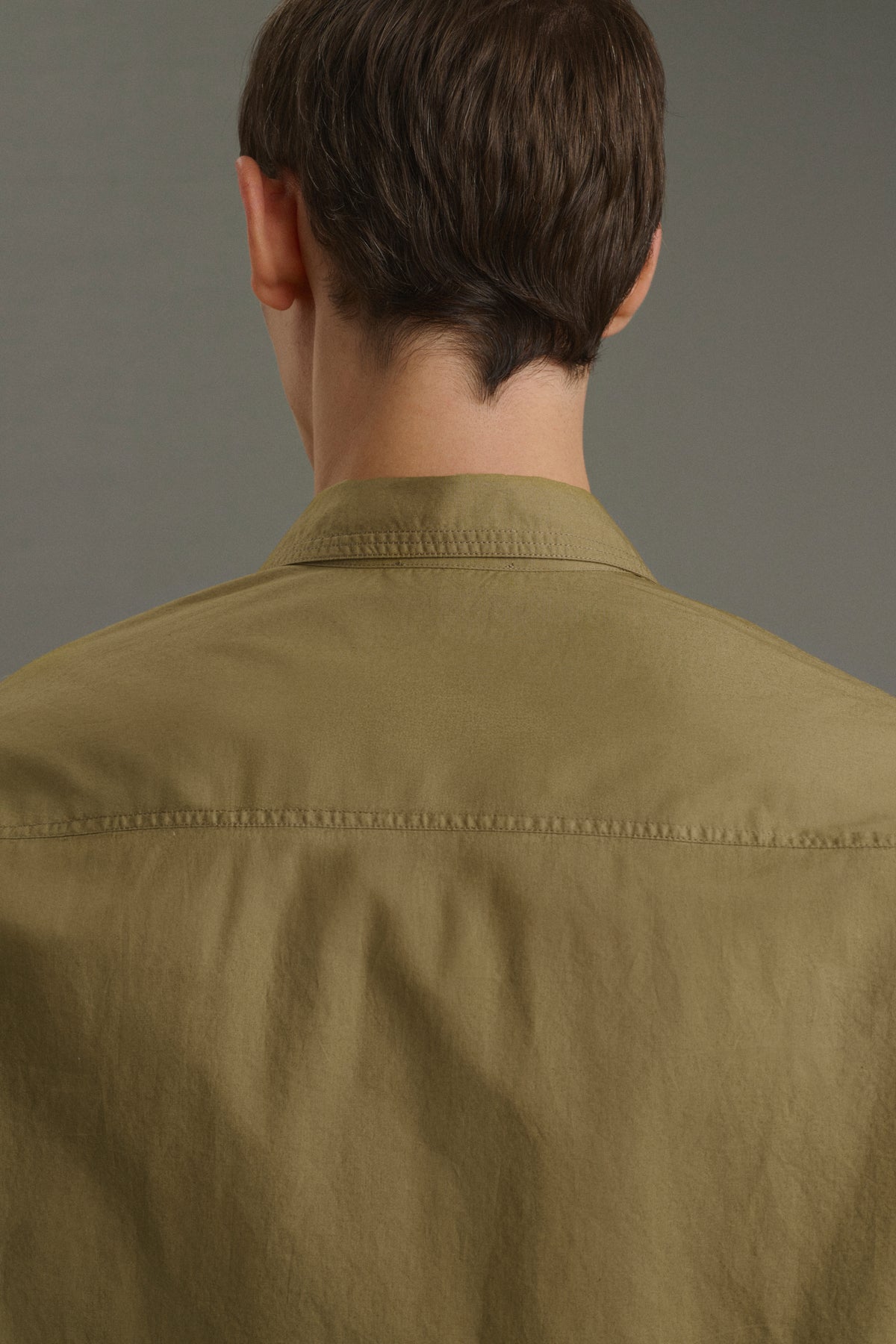 Isaac shirt - Beige - Cotton - Men vue 5