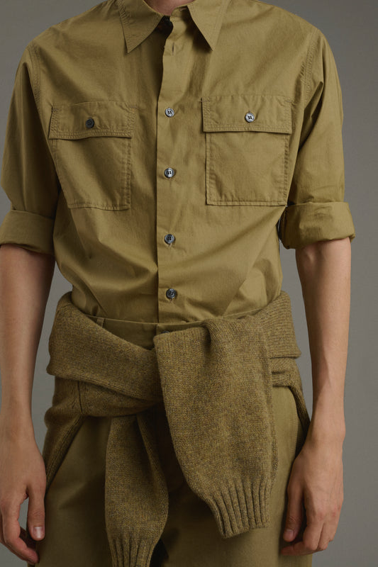 Isaac shirt - Beige - Cotton - Men