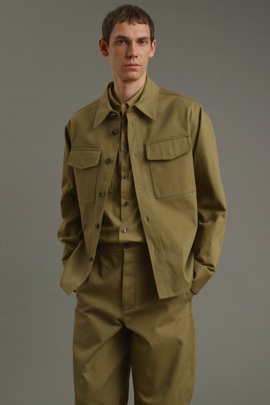 Shirt Tim - Beige - Cotton - Men