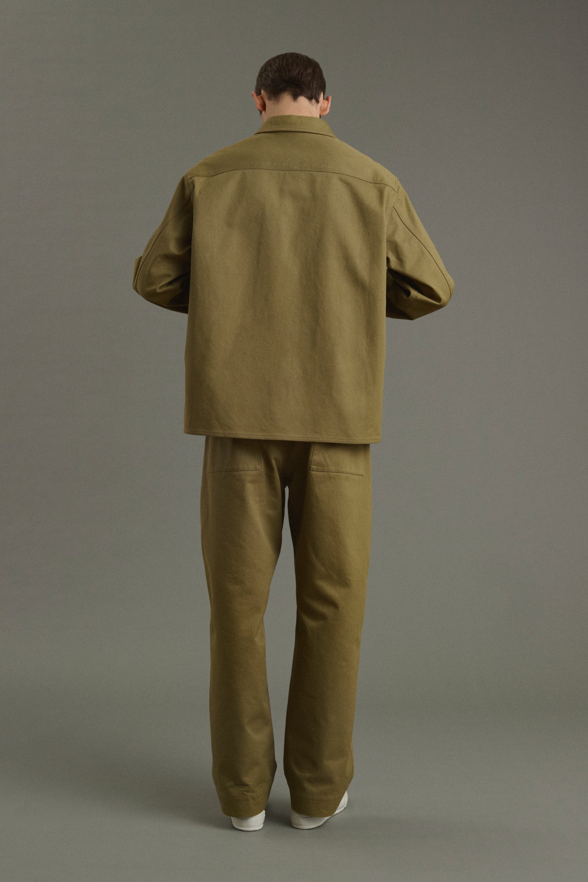 Chemise Tim - Beige - Coton - Homme vue 2