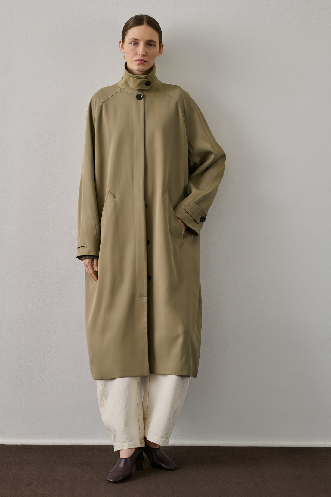 Trench Fritz - Sauge - Femme
