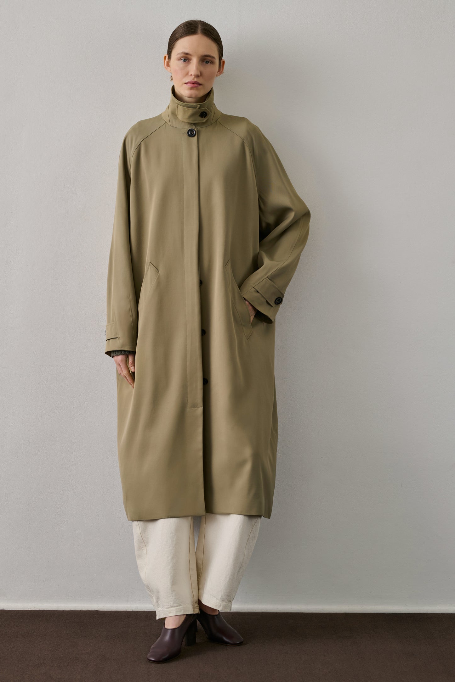 Trench Fritz - Sauge - Femme