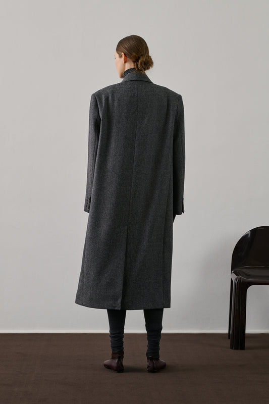 Manteau Coligny - Gris - Laine - Femme