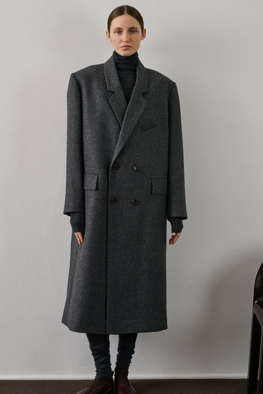 Manteau Coligny - Gris - Laine - Femme