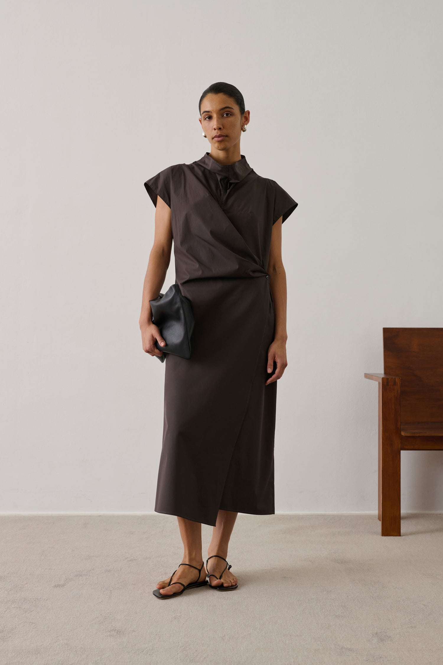 Foggia dress - Brown - Women