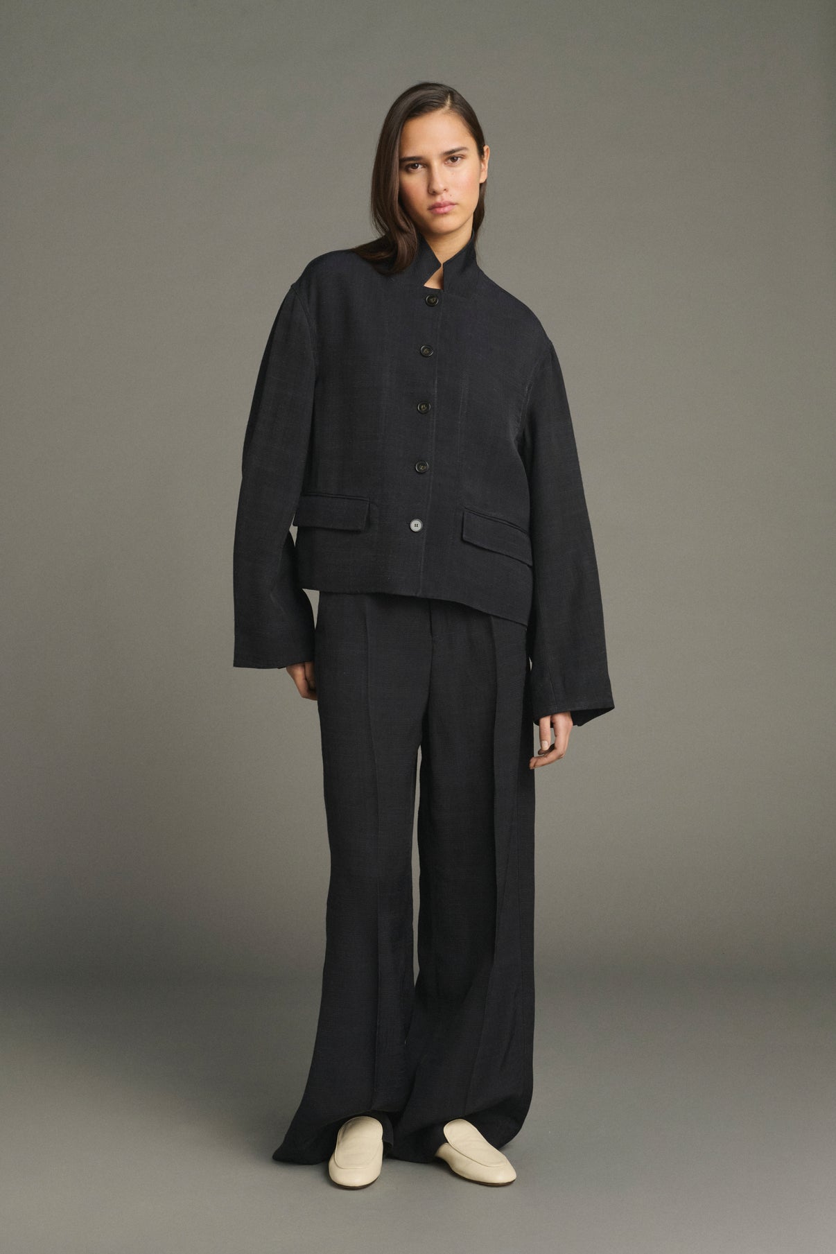 Veste Houria - Noir - Femme vue 1