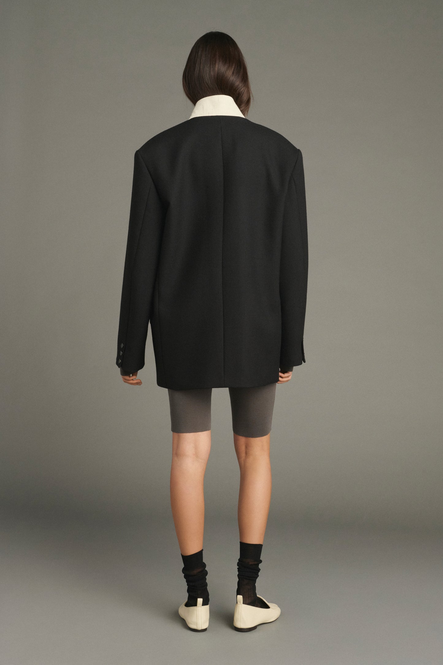 Lars coat - Black - Wool - Women