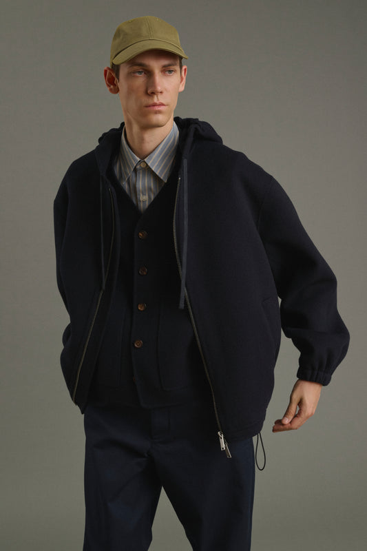 Veste Max - Deep Navy - Double Face - Homme