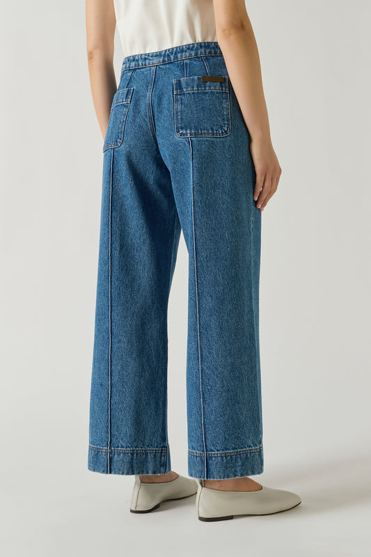 Jean Harry - Denim Bleu Delave - Femme