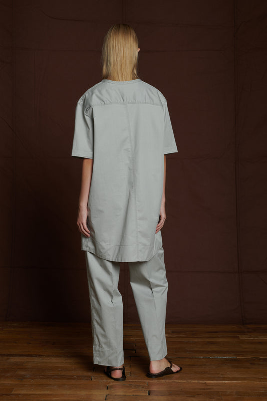 Robe Alice - Gris Clair - Coton - Femme