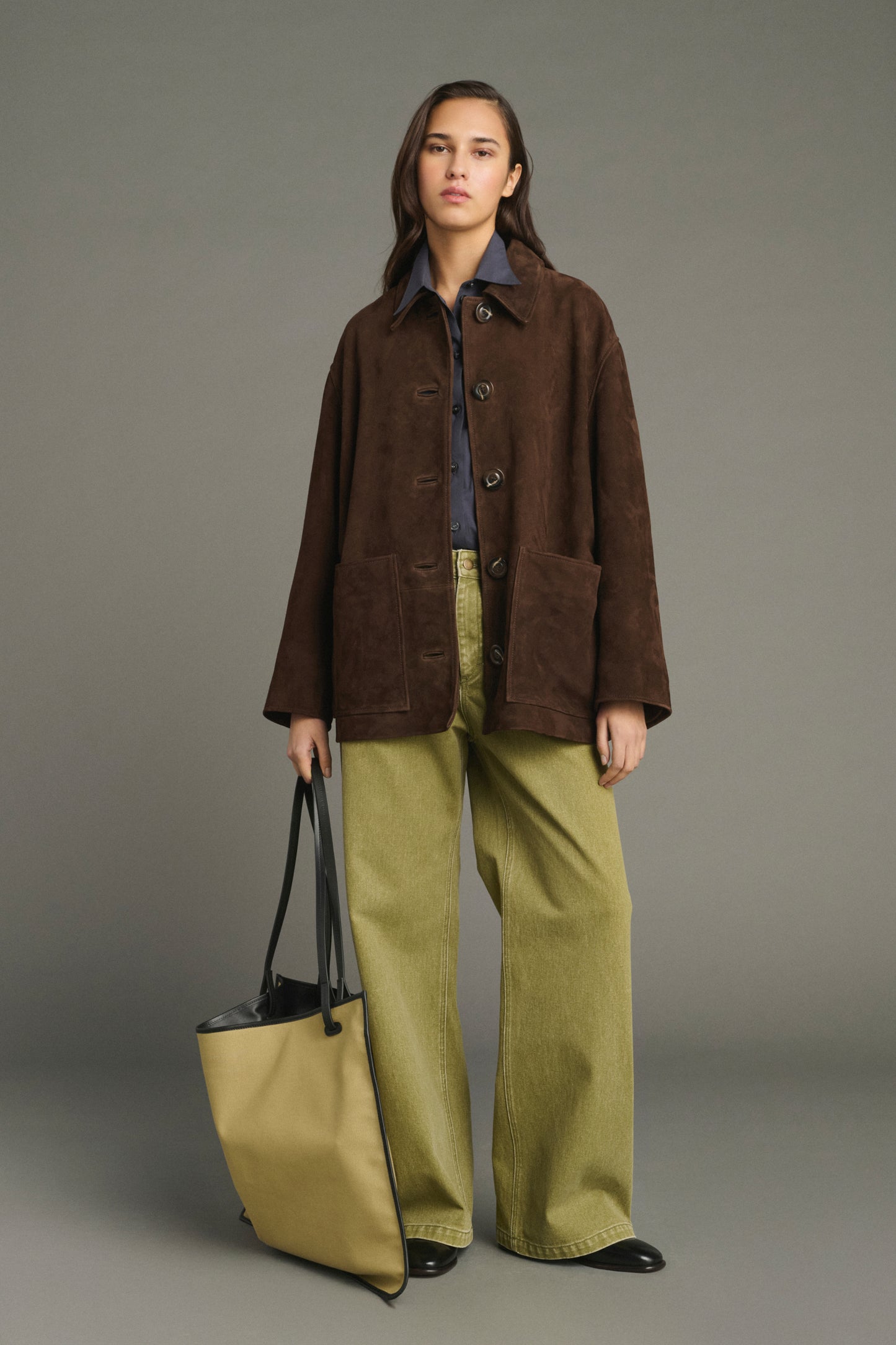 Pull Karl - Marron Chiné - Laine Mérinos - Femme
